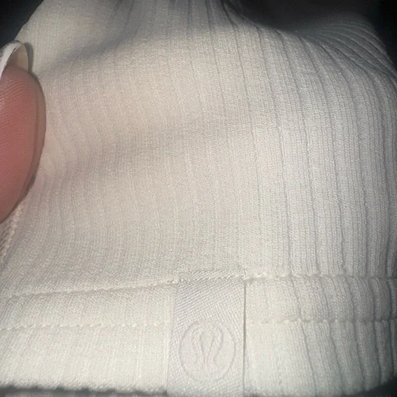 Lululemon Athletica Cream Ribbed soft streme dress - Picture 5 of 5